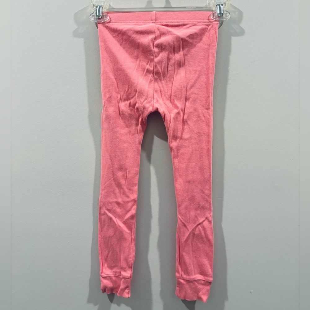 Old Navy kids 5T pink coral Halloween skeleton pj pajama set long sleeve pants - Picture 5 of 10